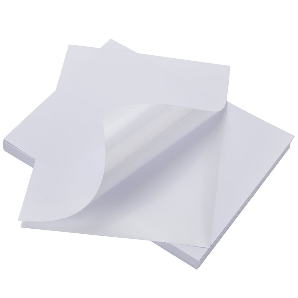 NefLaca Full Sheets Labels, 8.5" x 11" Shipping Labels, Easy to Peel, 2500 Labels