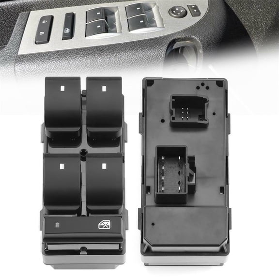 NefLaca  Master Power Window Switch for 07-14 Chevrolet Silverado GMC Sierra Driver Side
