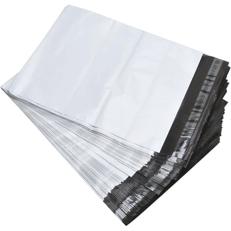10 Pack 12x15.5 Inch White Poly Mailers - Self-Seal Shipping Envelopes, 1.7 MIL Thick 5 thumbnail image