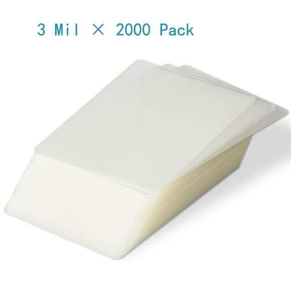 NefLaca Thermal Laminating Pouches, 9" x 11.5", 5 Mil Thick, 2000 Count per Pack