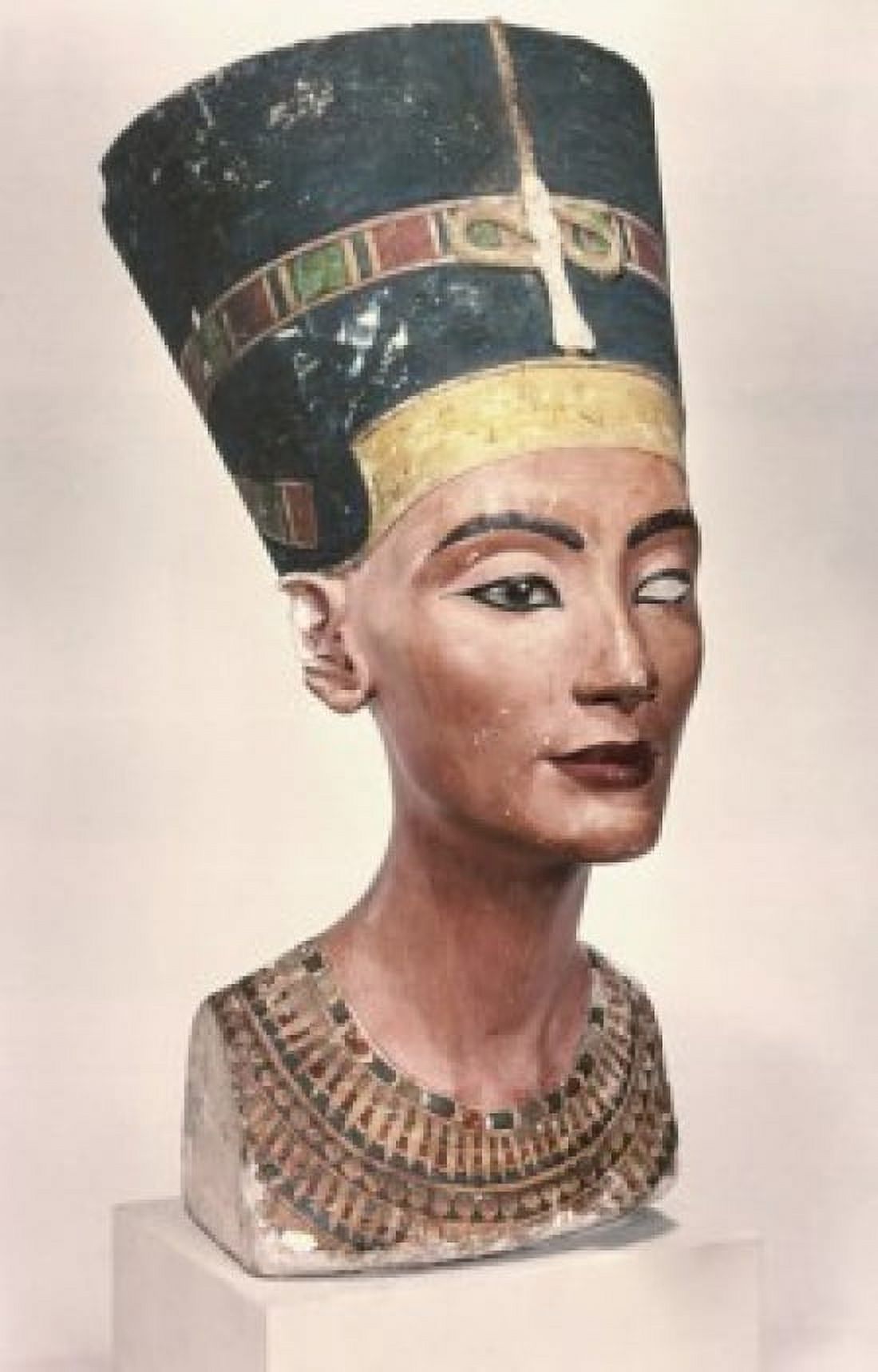 Nefertiti (3 4 View) Egyptian Art Staatliche Museen Berlin Germany Canvas Art -  (18 x 24)
