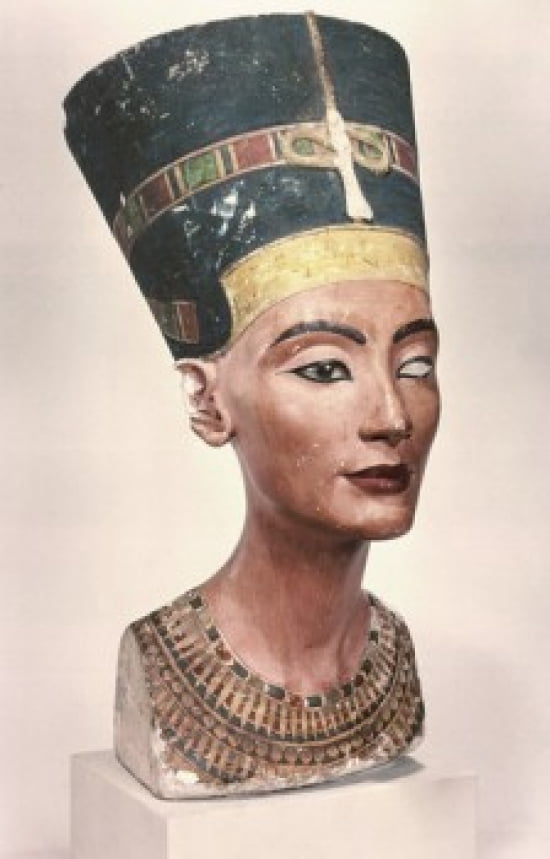 Nefertiti (3 4 View) Egyptian Art Staatliche Museen Berlin Germany Canvas Art - (24 x 36)