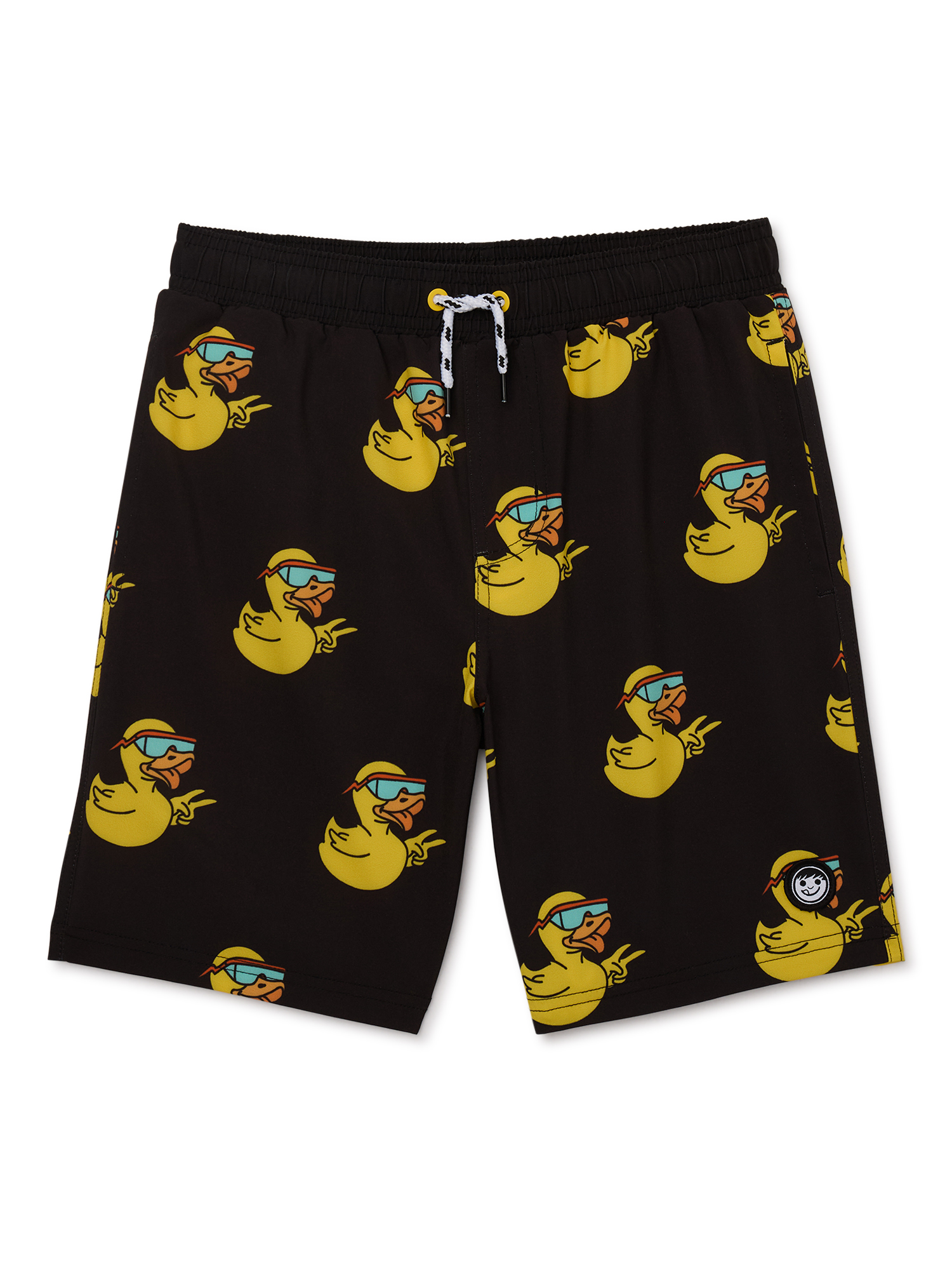 Neff Boys Ducky Chill Graphic Swim Shorts Sizes 6 18 Walmart