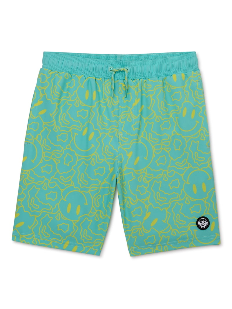 Neff Boys Flipside Graphic Swim Shorts, Sizes 6-18 - Walmart.com