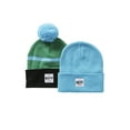 thumbnail image 1 of Neff Lawrence and Stripe Pom Men's Beanie, 2 Pack, 1 of 5