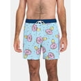 thumbnail image 1 of Neff Men's and Big Men's The Simpsons Print Swim Trunks, Sizes S-3XL, 1 of 5