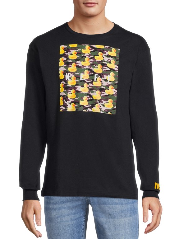 Men's Camo Ducky Box Long Sleeve T-Shirt