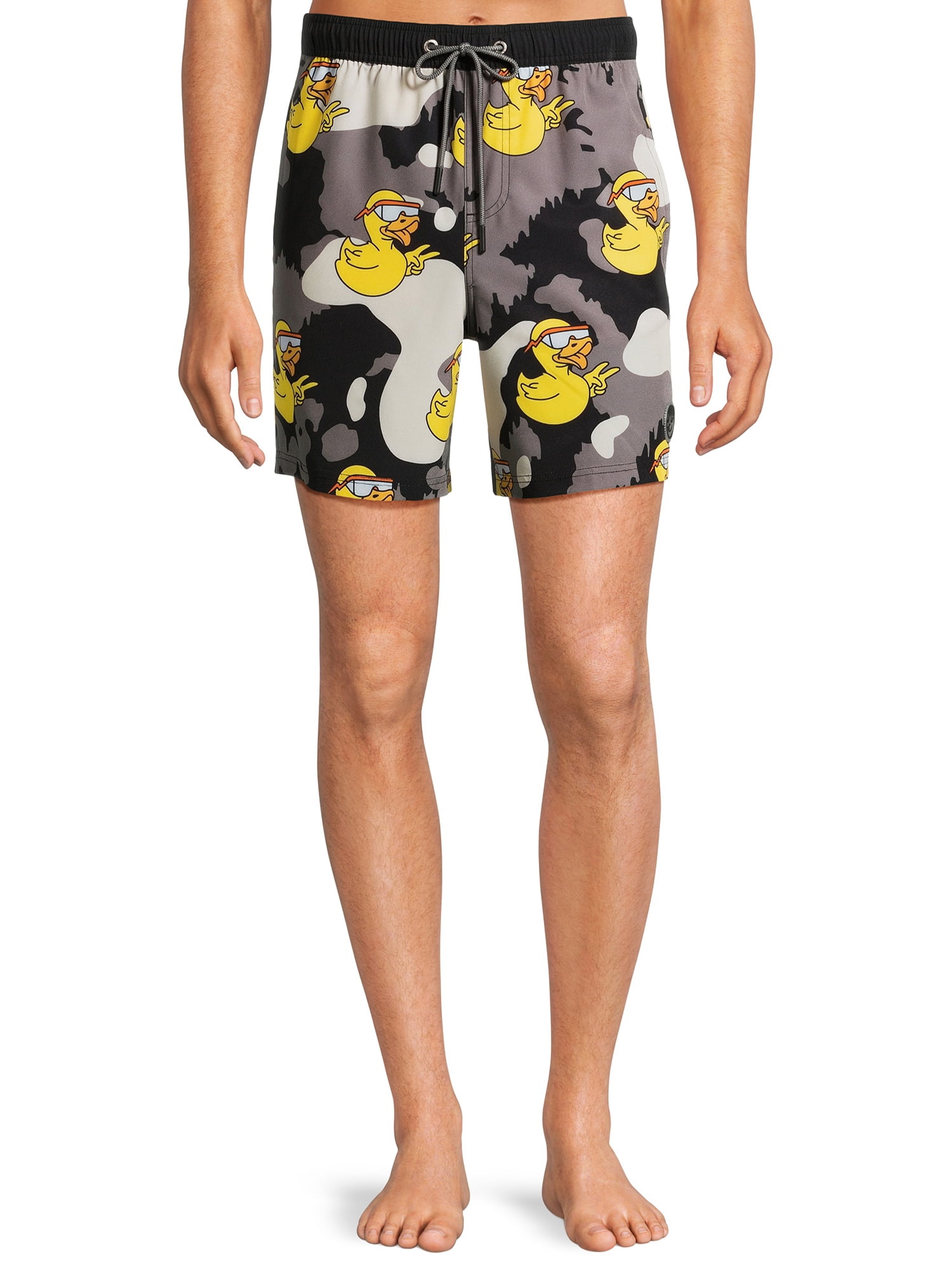 Neff Men s Novelty Print Swim Trunks with Stretch 7 Inseam Sizes S XL
