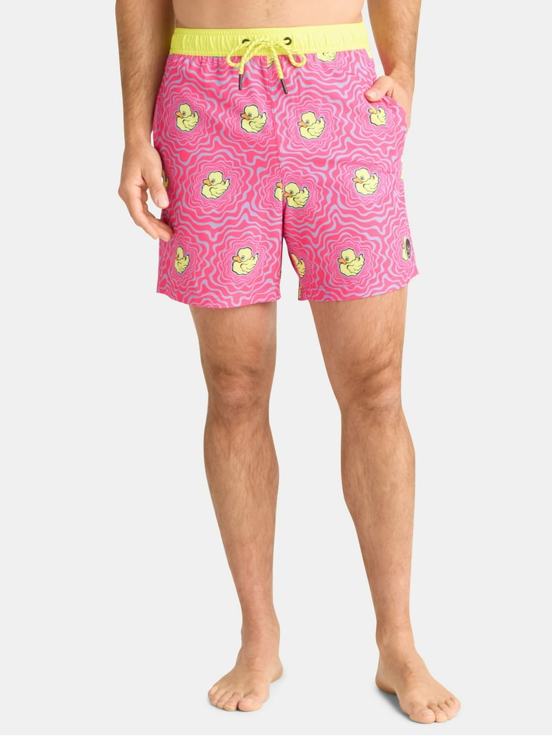 Neff Men's & Big Men's Graphic Swim Trunks, Sizes S-3XL - Walmart.com