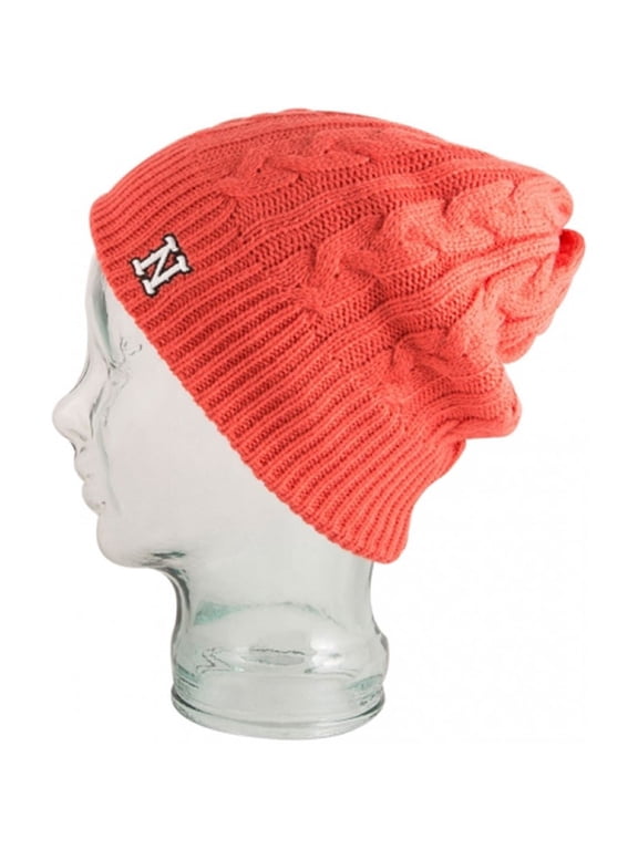Women's Sarah Beanie, Coral, One Size