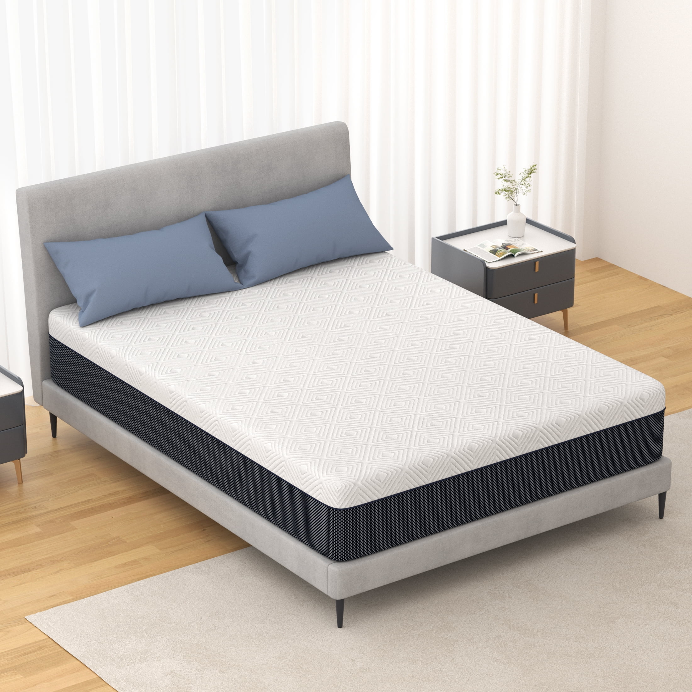 Hard-side Waterbed Mattress – 80-85% Waveless, 20 Mil Smooth Vinyl, RX 9306 Model
