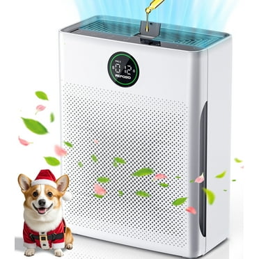 Nefoso Air Purifier, HEPA Air Purifier for Home Large Room 1500 Sq. ft, Real Time PM2.5, Pet Mode Auto Mode, Child Lock for Pet Dander, Dust, Pollen and Smoke