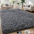 thumbnail image 1 of Nefoso Shag Area Rug, 9ft x 12ft Soft Fluffy Area Rugs for Living Room Bedroom Decor Carpet, Dark Gray, 1 of 10
