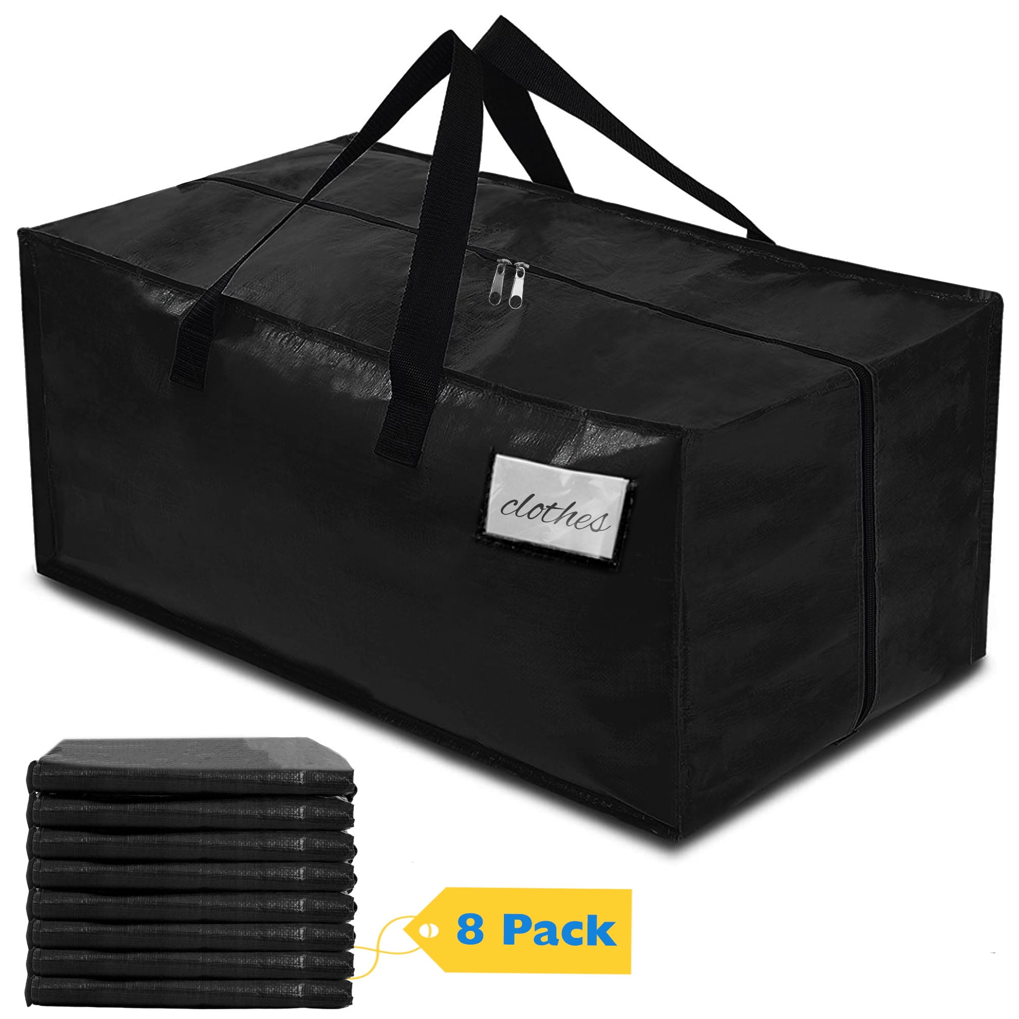 Extra Large Storage Bags Heavy Duty Moving Bags,totes Clothes Storage Bags  With Zippers For Space Saving Clothing,sundries,toys - Storage Bags -  AliExpress