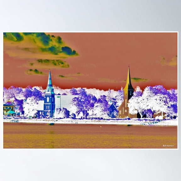 Negative 1481 Poster Wall Art, Modern Wall Decor, 8x12 UNFRAMED