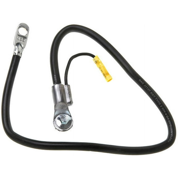 Negative Battery Cable - Compatible with 1971 - 1979 Chevy Nova 1972 1973 1974 1975 1976 1977 1978