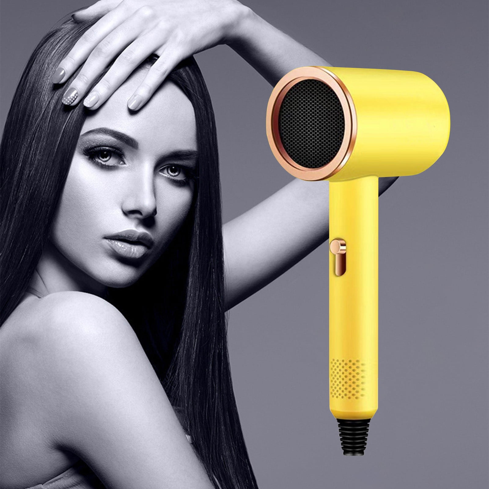 Negative Blue Light Hair Dryer Hair Dryer With Diffuser, Lightweight