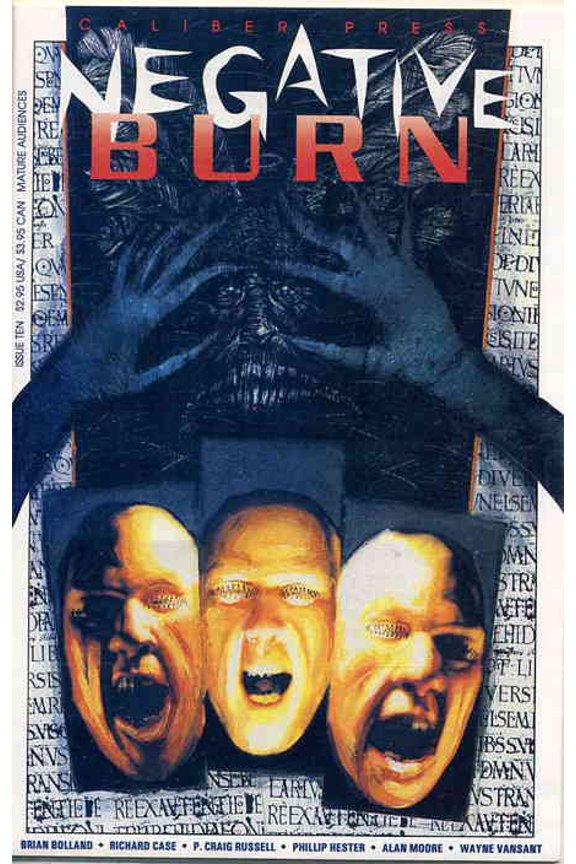Negative Burn #10 VF ; Caliber Comic Book