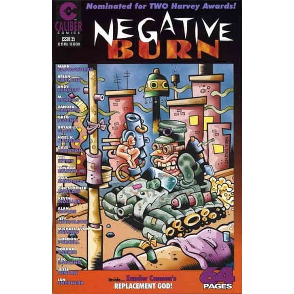 Negative Burn #35 VF ; Caliber Comic Book