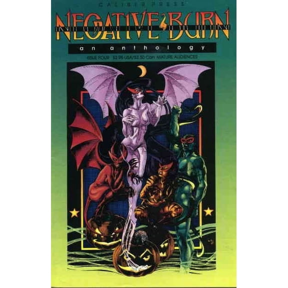 Negative Burn #4 VF ; Caliber Comic Book