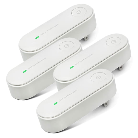 Negative Ion Plug In, Portable Negative Ion Generator for Home,Automatic Release of Anions,Easy to Use, More Suitable for Bedrooms, office, Toilets, Garages,Small Room(4 Pack)