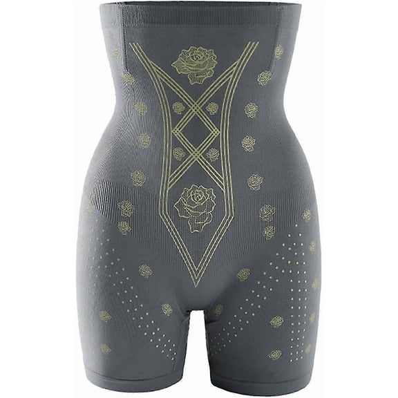 Negative Oxygen Ion Detox Shaping Shorts,ion Fiber Repair Shaping Shorts for Women