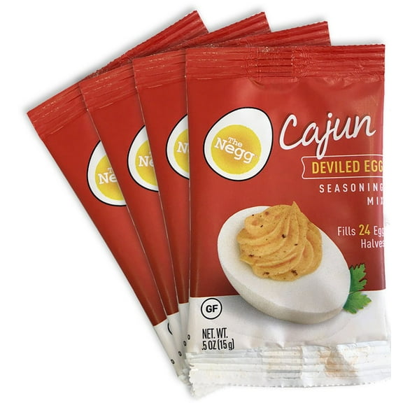 Negg® CAJUN Deviled Egg Seasoning Four Pack