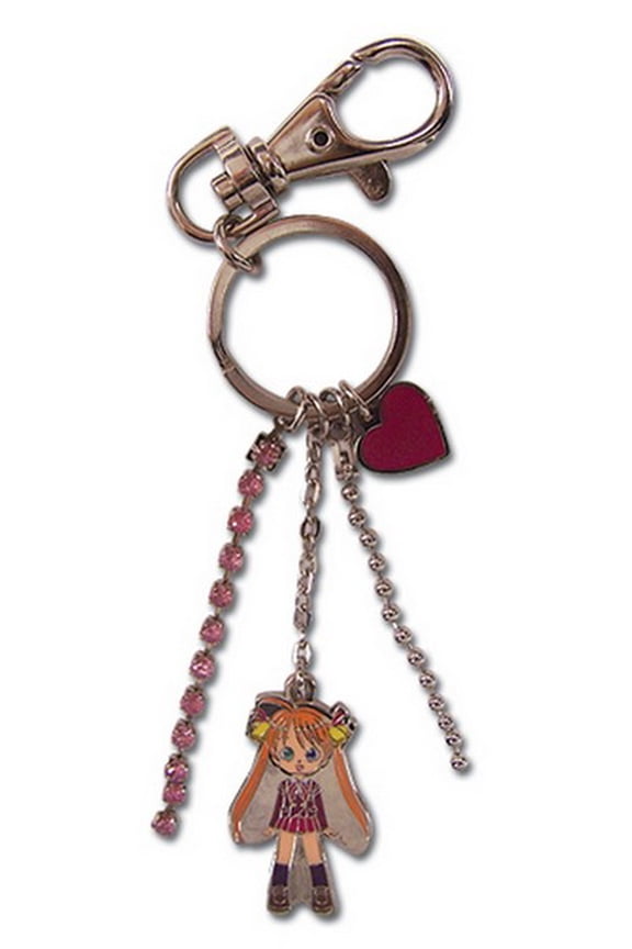 Key Chain - Negima - New Asuna w/ Charms Toys Anime Licensed ge3783