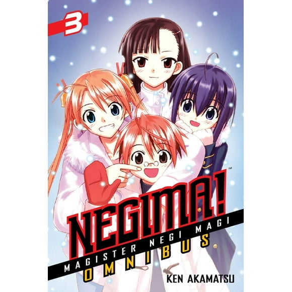 Negima! Omnibus: Negima! Omnibus 3 : Magister Negi Magi (Series #3) (Paperback)