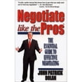 thumbnail image 1 of Pre-Owned Negotiate like the Pros (Paperback) 0970755104 9780970755100, 1 of 1