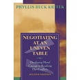 thumbnail image 1 of Pre-Owned Negotiating at an Uneven Table: Developing Moral Courage in Resolving Our Conflicts (Paperback) 0787959375 9780787959371, 1 of 1