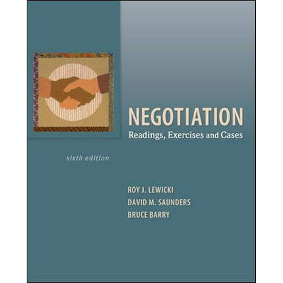 Pre-Owned Negotiation: Readings, Exercises, and Cases (Paperback) 007353031X 9780073530314