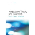 thumbnail image 1 of Pre-Owned Negotiation Theory and Research (Paperback 9781138006089) by Leigh L. Thompson, 1 of 1