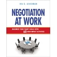 thumbnail image 1 of Negotiation at Work: Maximize Your Team's Skills with 60 High-Impact Activities (Paperback), 1 of 1