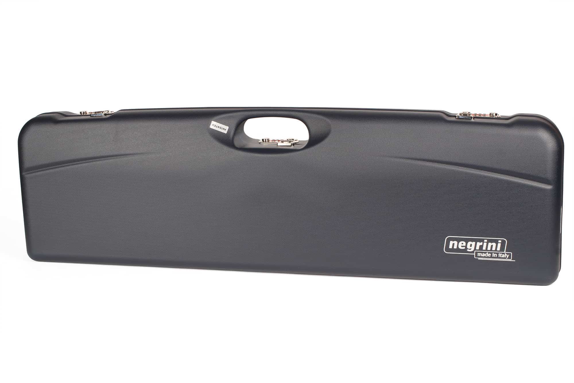 Negrini Economy OU High Rib Trap/Sporting Shotgun Case, Blue/Blue, L37.5in x H10.5in x D3.75in