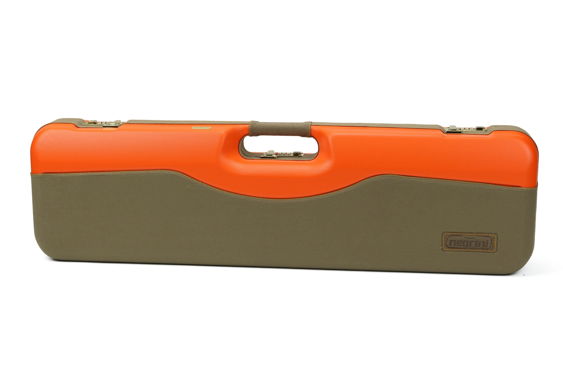 Negrini WINGS Khaki Blaze OU/SxS Deluxe Hunting Two-Barrel Takedown Shotgun Case 30  1621BLXP/6275