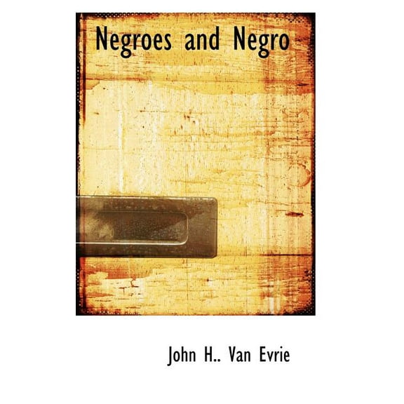 Negroes and Negro, (Paperback)