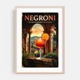thumbnail image 1 of Negroni Cocktail Poster: Vintage Italian Elegance - Tuscany Italy Illustration Cocktail Vintage Poster Travel Poster Bar Architecture Italian Scenic Oak Framed Wall Art Print 5 x 7 inches, 1 of 59