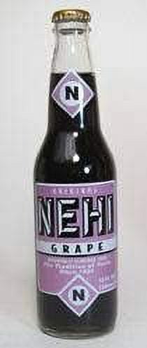 Nehi Grape Soda Soft Drink, 12 Oz Glass Bottle, 6CT, Safe Ship Box