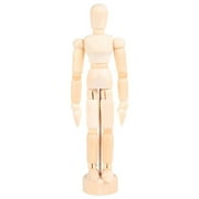 Nehiwhazk Wood Artist Drawing Manikin Articulated Mannequin With Base And Flexible Body Perfect For Drawing The Human Figure