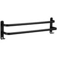 Nehlobo Bathroom Towel Rack, Black Wall Mounted Towel Rack for Shower