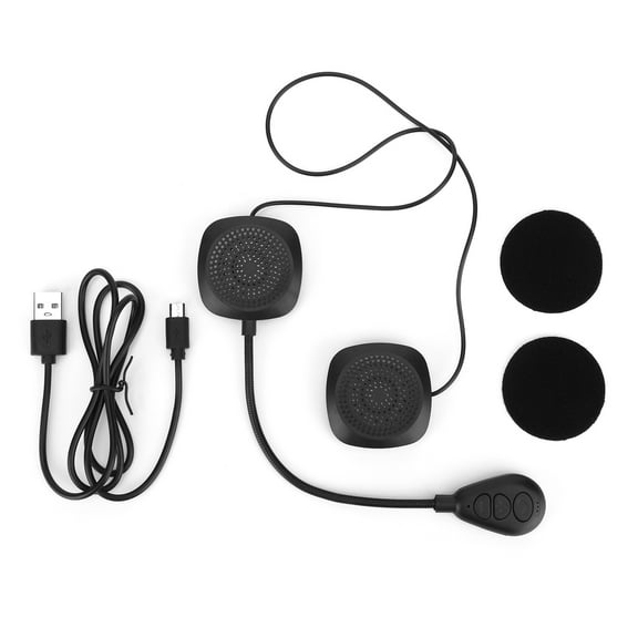 Nehlobo Motorcycle Bluetooth Helmet Headphones Wireless Speaker HandsFree HeadMounted Headset