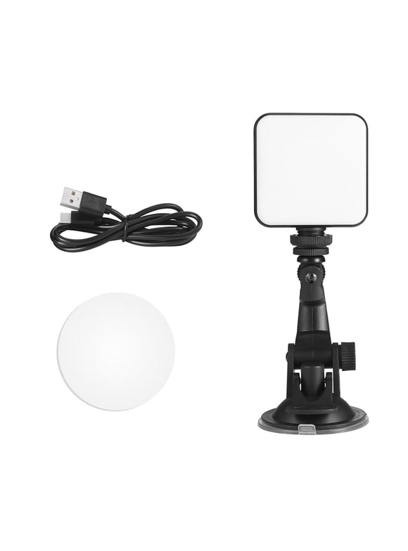 Nehlobo Video Conference Lighting Kit Fill Light Brightness Adjustable Portable Laptop Lamp for Video Conferencing Self Broadcasting Live Streaming