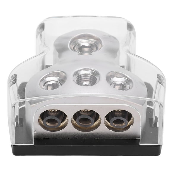 Nehlobo Zinc Alloy Fuse Holder Distribution Car Audio Power/Ground Cable Splitter Block 1 In 3 Out