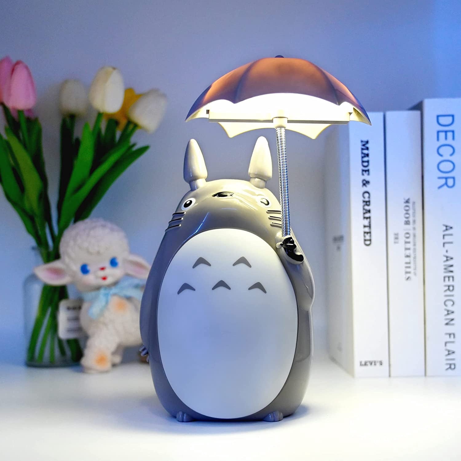 My Neighbor Cute Stuff Night Light,Totoro Merchandise,with 2 Modes