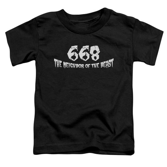 - Neighbor Of The Beast - Toddler Short Sleeve Shirt - 2T