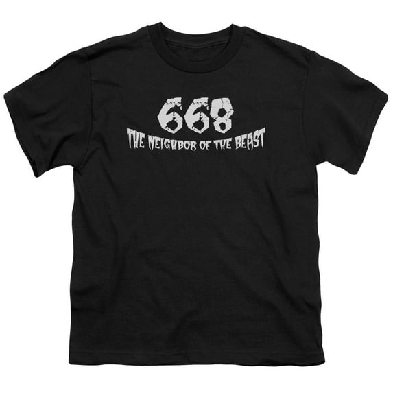 - Neighbor Of The Beast - Youth Short Sleeve Shirt - Small