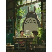 My Neighbor Totoro Diamond Painting Set (For Adults) 5D DIY Anime Diamond Art Set (For Beginners) Round Full Diamond Diamond Painting Gemstone Art Crafts (Home Wall Decoration Gift)