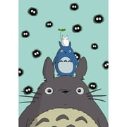 My Neighbor Totoro Diamond Painting Set (For Adults) 5D DIY Anime Diamond Art Set (For Beginners) Round Full Diamond Diamond Painting Gemstone Art Crafts (Home Wall Decoration Gift)