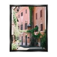 thumbnail image 1 of Neighborhood Ivy Vines Architecture Town & City Photograph Jet Black Framed Art Print Wall Art, 1 of 6